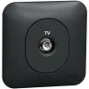 SCHNEIDER Ovalis - Prise TV Avec Plaque De Finition -Anthracite (S460405) -SCHNEIDER Soldes 53777617 1