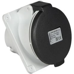 SCHNEIDER PratiKa - Socle Prise Industrielle - 32A - IP44 - 500 - 5P - Vis (PKF32F445)