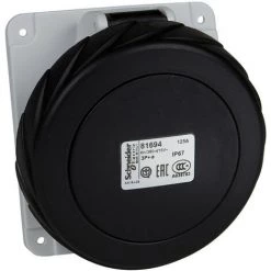 SCHNEIDER PratiKa - Socle De Prise Industrielle Coudée 16 A - 3P+N+T - 480-500 V CA - IP67 (PKY16F745)