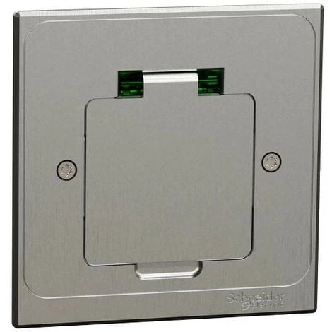 SCHNEIDER Unica System+ - Prise De Sol XS IK08 IP44 - 2P+T - Carrée Métal (INS52102) 3 SCHNEIDER Unica System+ - Prise De Sol XS IK08 IP44 - 2P+T - Carrée Métal (INS52102)