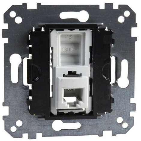 SCHNEIDER D-Life - Prise Avec Connecteur RJ12 - 4 Contacts - Méca Seul (MTN463501) 3 SCHNEIDER D-Life - Prise Avec Connecteur RJ12 - 4 Contacts - Méca Seul (MTN463501)