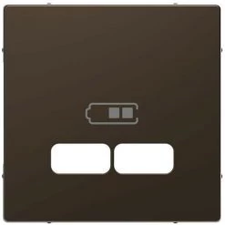 SCHNEIDER D-Life - Enjoliveur Pour Prise USB - Métal Mocca (MTN4367-6052)