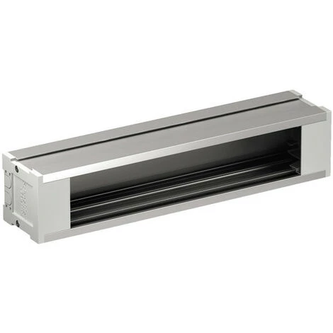 SCHNEIDER OptiLine 45 - Boitier Vide De Prises De Base - 5 Modules - Aluminium - L 285mm (ISM20422) 3 SCHNEIDER OptiLine 45 - Boitier Vide De Prises De Base - 5 Modules - Aluminium - L 285mm (ISM20422)