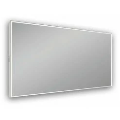 Schneider A-line Miroir Lumineux LED 180x76 Cm, 166.380.01., Coloris: Argent Anodisé Avec Système De Son - 166.380.01.5001