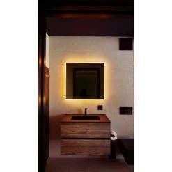 Schneider A-line Miroir Lumineux LED, 80x76cm, 166.280.01., Coloris: Noir Mat Avec Système De Sonorisation - 166.280.01.4101 8 Schneider A-line Miroir Lumineux LED, 80x76cm, 166.280.01., Coloris: Noir Mat Avec Système De Sonorisation - 166.280.01.4101 -SCHNEIDER Soldes 54810897 3