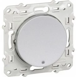 Poussoir Lumineux Alu Schneider Electric Odace 8 Poussoir Lumineux Alu Schneider Electric Odace -SCHNEIDER Soldes 55526 3