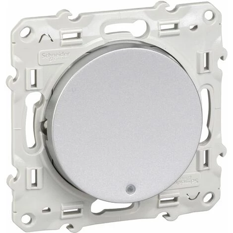 Poussoir Lumineux Alu Schneider Electric Odace 5 Poussoir Lumineux Alu Schneider Electric Odace – Image 3