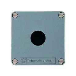 SCHNEIDER Boitier Métal IP65 1 Trou Diamètre 22.2 Profondeur 49mm Bleu