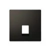 SCHNEIDER Couvercle Pour Le Mécanisme De La Prise Téléphonique En Polycarbonate Mat De Couleur Anthracite ELEGANCE