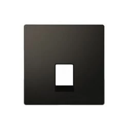 SCHNEIDER Couvercle Pour Le Mécanisme De La Prise Téléphonique En Polycarbonate Mat De Couleur Anthracite ELEGANCE