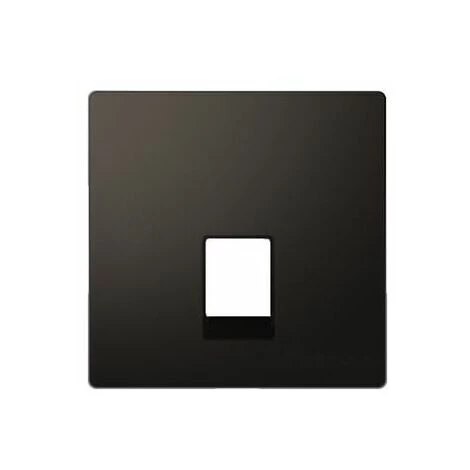 SCHNEIDER Couvercle Pour Le Mécanisme De La Prise Téléphonique En Polycarbonate Mat De Couleur Anthracite ELEGANCE 3 SCHNEIDER Couvercle Pour Le Mécanisme De La Prise Téléphonique En Polycarbonate Mat De Couleur Anthracite ELEGANCE