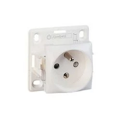 Schneider ALB61272 - Alréa Prise De Courant 2P+T - Blanc