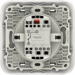 Va-et-Vient Schneider Electric Ovalis 10A + Plaque 7 Va-et-Vient Schneider Electric Ovalis 10A + Plaque -SCHNEIDER Soldes 56143 3