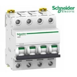 Disjoncteur IC60n 10A - 4 Pôles - Courbe C - Acti9 Schneider