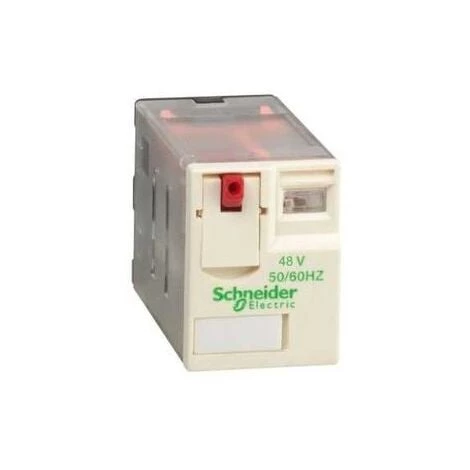 Schneider RXM2AB1E7 Relais Miniature 2co 48VAC - Blanc 3 Schneider RXM2AB1E7 Relais Miniature 2co 48VAC - Blanc