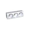 Schneider ALB45232 Altira Prise Triple 2P+T Blanc 45° NF - Blanc -SCHNEIDER Soldes 56554585 1