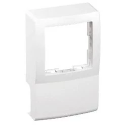 SCHNEIDER Cadre OptiLine Mini Pour Moulures Alréa 12x30 - Blanc