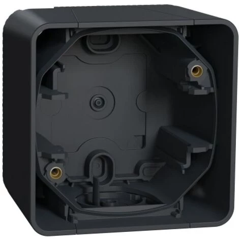 SCHNEIDER Boîtier 1 Poste Saillie Gris Composable Mureva Styl - Gris 3 SCHNEIDER Boîtier 1 Poste Saillie Gris Composable Mureva Styl - Gris