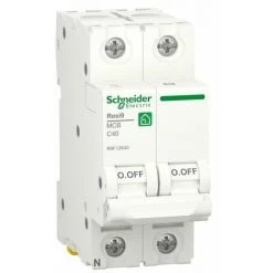 SCHNEIDER Disjoncteur RESI9 1P+N 40A Courbe C 230V 6000A