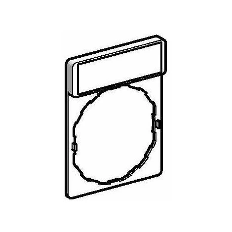 SCHNEIDER Porte étiquette 30x40 étiquette Noir/fond Rouge Stop/go 3 SCHNEIDER Porte étiquette 30x40 étiquette Noir/fond Rouge Stop/go