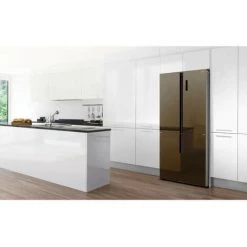 SCHNEIDER - SCMD482NFGM - Réfrigérateur Américain - 482 Litres - Total No Frost - Classe F - Miroir Gold -SCHNEIDER Soldes 57868286 4