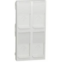 SCHNEIDER Capuchon Polaire Quadruple RJ45 Keystone