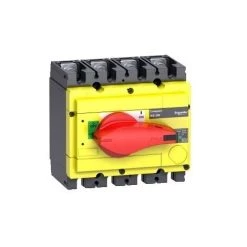 Schneider 31121 Interrupteur Sectionneur Interpact Ins250 4P 100A - Jaune