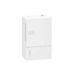 Schneider MIP11104 Coffret Mini Pragma Saillie Porte Opaque 1x4mod IP40 - Blanc
