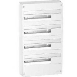 Coffret électrique 72 Modules - 4 Rangées De 18 Modules Schneider R9H18404-Rési9