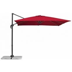Schneider - Parapluie Rhodos Junior 270 X 270 Cm, Rouge