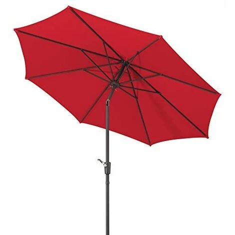 Schneider Parasol Harlem Rouge 270 X 270 X 260 Cm 640-77 3 Schneider Parasol Harlem Rouge 270 X 270 X 260 Cm 640-77