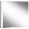 Schneider PREMIUM Line Superior Armoire De Toilette Lumineuse LED, 2 Portes à Double Miroir, 825x73,6x16,7cm, 181.080., Exécution: Norme CH/corps Noir Mat - 181.080.01.41 2 Schneider PREMIUM Line Superior Armoire De Toilette Lumineuse LED, 2 Portes à Double Miroir, 825x73,6x16,7cm, 181.080., Exécution: Norme CH/corps Noir Mat - 181.080.01.41 -SCHNEIDER Soldes 59422082 1