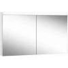 Schneider LOWLINE Plus LED Armoire De Toilette Lumineuse, 2 Portes à Double Miroir, 140x74,8x13,5cm, 172.140., Exécution: Norme CH/corps Blanc/4000K - 172.140.01.02 1 Schneider LOWLINE Plus LED Armoire De Toilette Lumineuse, 2 Portes à Double Miroir, 140x74,8x13,5cm, 172.140., Exécution: Norme CH/corps Blanc/4000K - 172.140.01.02 -SCHNEIDER Soldes 59422084 1