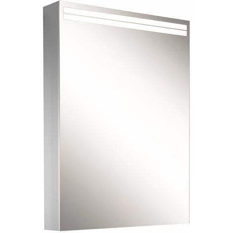 Schneider ARANGALINE Armoire De Toilette Lumineuse LED, 1 Porte, Charnières à Gauche, 50x70x12cm, 160.451.02.41, Exécution: Norme CH/corps Noir Mat - 160.451.01.41 3 Schneider ARANGALINE Armoire De Toilette Lumineuse LED, 1 Porte, Charnières à Gauche, 50x70x12cm, 160.451.02.41, Exécution: Norme CH/corps Noir Mat - 160.451.01.41