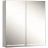 Schneider GRACELINE LED Armoire De Toilette Lumineuse, 2 Portes à Double Miroir, 70x70x12cm, 116.470., Exécution: Norme CH/corps Noir Mat - 116.470.01.41 1 Schneider GRACELINE LED Armoire De Toilette Lumineuse, 2 Portes à Double Miroir, 70x70x12cm, 116.470., Exécution: Norme CH/corps Noir Mat - 116.470.01.41 -SCHNEIDER Soldes 59433410 1