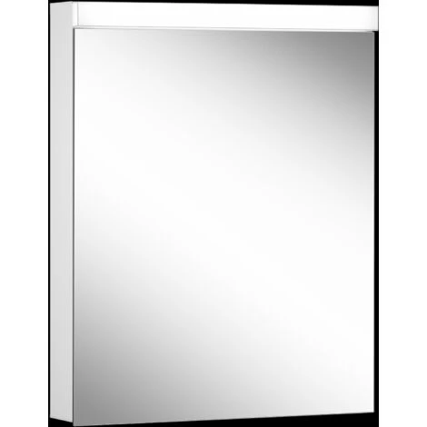 Schneider LOWLINE Plus LED Armoire De Toilette Lumineuse, 1 Porte, Butée Interchangeable, Prise à Droite, 60x74,8x13,5cm, 172.062., Exécution: Norme CH/corps Blanc/4000K - 172.062.01.02 3 Schneider LOWLINE Plus LED Armoire De Toilette Lumineuse, 1 Porte, Butée Interchangeable, Prise à Droite, 60x74,8x13,5cm, 172.062., Exécution: Norme CH/corps Blanc/4000K - 172.062.01.02