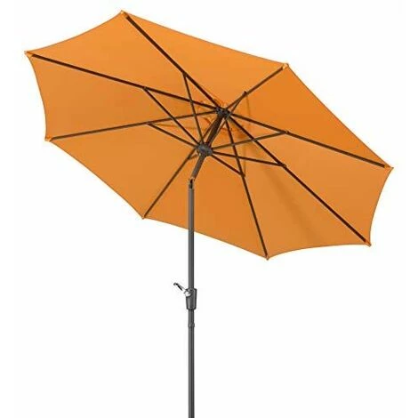 Schneider Parasol Harlem Mandarine 270 X 270 X 260 Cm 640-75 3 Schneider Parasol Harlem Mandarine 270 X 270 X 260 Cm 640-75