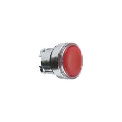 SCHNEIDER Harmony Tête De Bouton Poussoir - Ø22 - Pour Insertion étiquette - Rouge - ZB4BA48