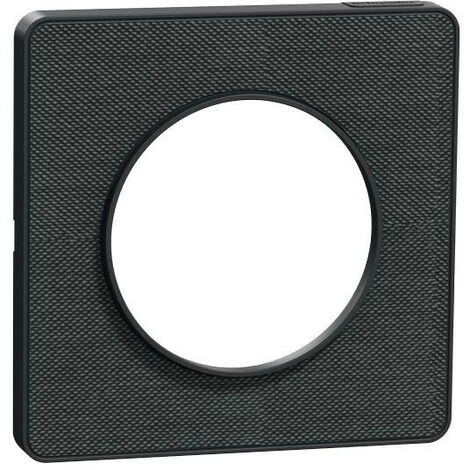 SCHNEIDER Odace Touch - Plaque De Finition Kvadrat 1 Poste - Ombre/Ant (S540802KB) 3 SCHNEIDER Odace Touch - Plaque De Finition Kvadrat 1 Poste - Ombre/Ant (S540802KB)