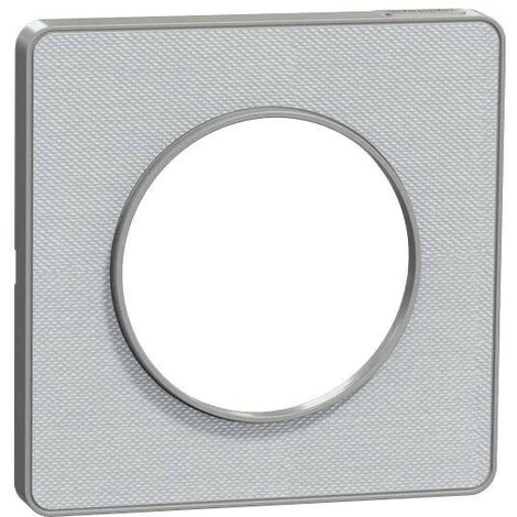 SCHNEIDER Odace Touch - Plaque De Finition Kvadrat 1 Poste - Perle/Alu (S530802KG) 3 SCHNEIDER Odace Touch - Plaque De Finition Kvadrat 1 Poste - Perle/Alu (S530802KG)