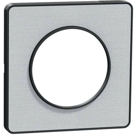 SCHNEIDER Odace Touch - Plaque De Finition Kvadrat 1 Poste - Perle/Anth (S540802KG) 3 SCHNEIDER Odace Touch - Plaque De Finition Kvadrat 1 Poste - Perle/Anth (S540802KG)