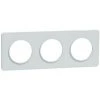 SCHNEIDER Odace Touch, Plaque Blanc Recyclé 3 Postes Horiz. Ou Vert. Entraxe 71mm (S510806) -SCHNEIDER Soldes 64174607 1