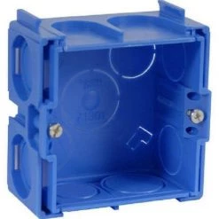 Boîte Appareillage Carrée à Sceller 1 Poste Prof 40mm ALB71301Schneider Lot De 5