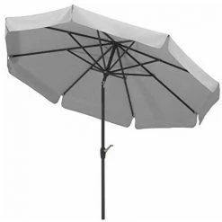 Schneider Orlando Parapluie De Couture Gris Argenté Env. 270 Cm - 8 Pièces - Parasol ...