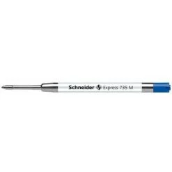 Schneider Express 735 M Recharge Internationale Grande Capacité Pour Stylo Bille Bleu/permanent/ISO 12757-2 G2 Lot De 10 (Import Allemagne)