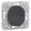 SCHNEIDER OVALIS INTERRUPTEUR VA ET VIENT LUMINEUX ANTHRACITE - S340263