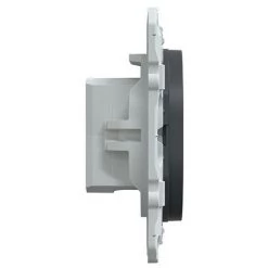 SCHNEIDER OVALIS PRISE TV ANTHRACITE - S340405 -SCHNEIDER Soldes 69628393 2