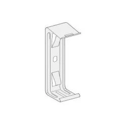 Schneider KNB160ZF2 - Canalis - Crochet De Fixation 40A à 160A Pour KN - Gris