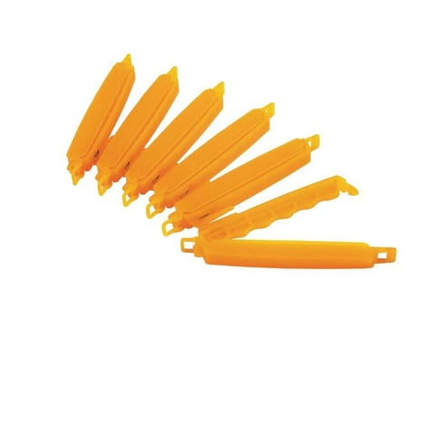 SCHNEIDER Pince De Fermeture Pour Poches - L 120 Mm - Lot De 6 - Jaune 4 SCHNEIDER Pince De Fermeture Pour Poches - L 120 Mm - Lot De 6 - Jaune – Image 2